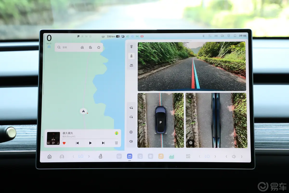 乐道L60525km 四驱标准续航版倒车影像