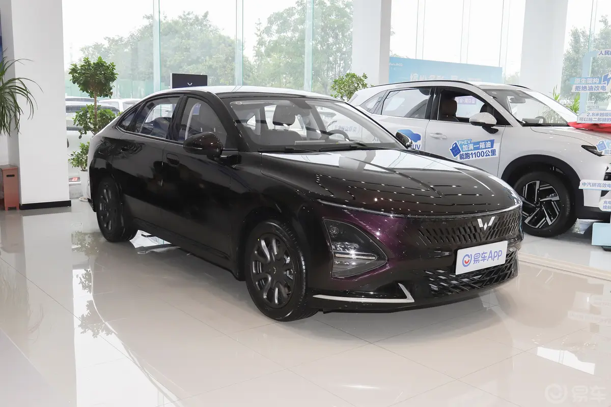 五菱星光插电混动 1.5L 70km 智能标准型侧前45度车头向右水平