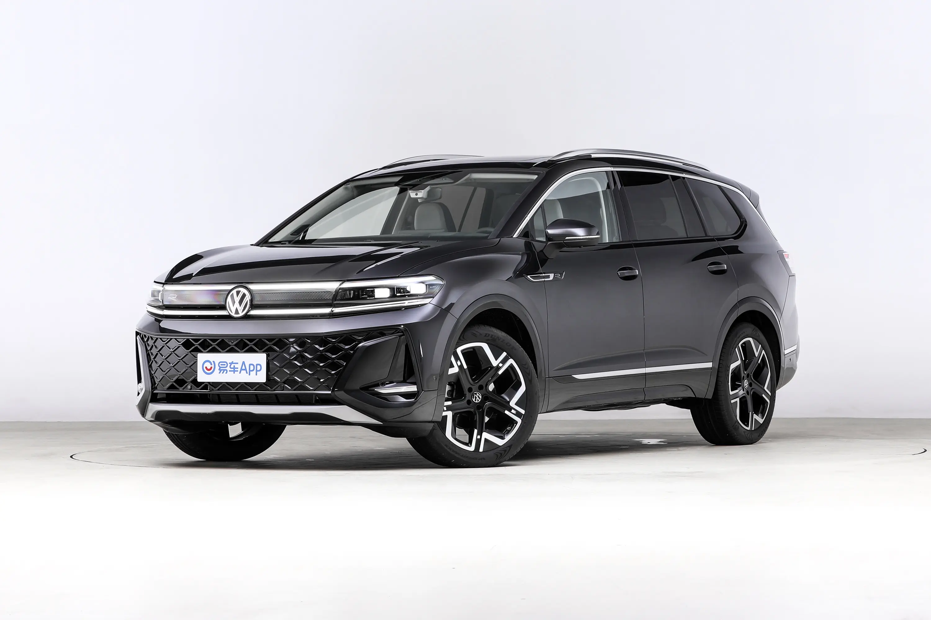 【揽境450TSI 四驱旗舰版 6座侧前45度车头向左水平图片-汽车图片大全】-易车