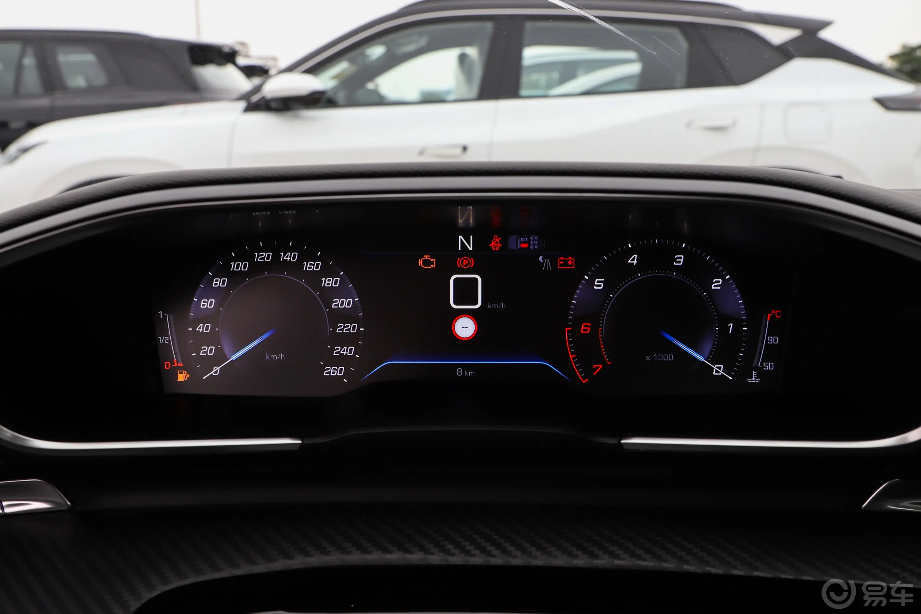 标致508L400THP 驭享旗舰版仪表盘