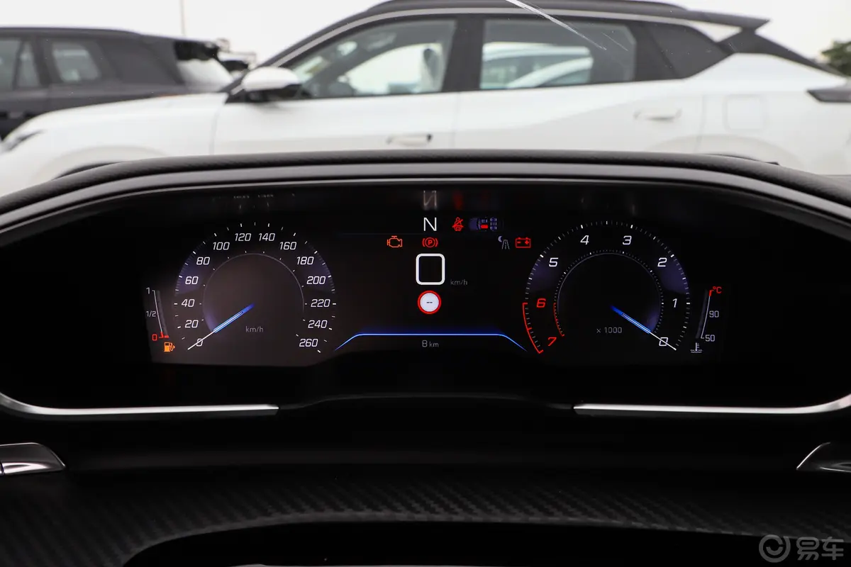 标致508L400THP 驭享旗舰版仪表盘