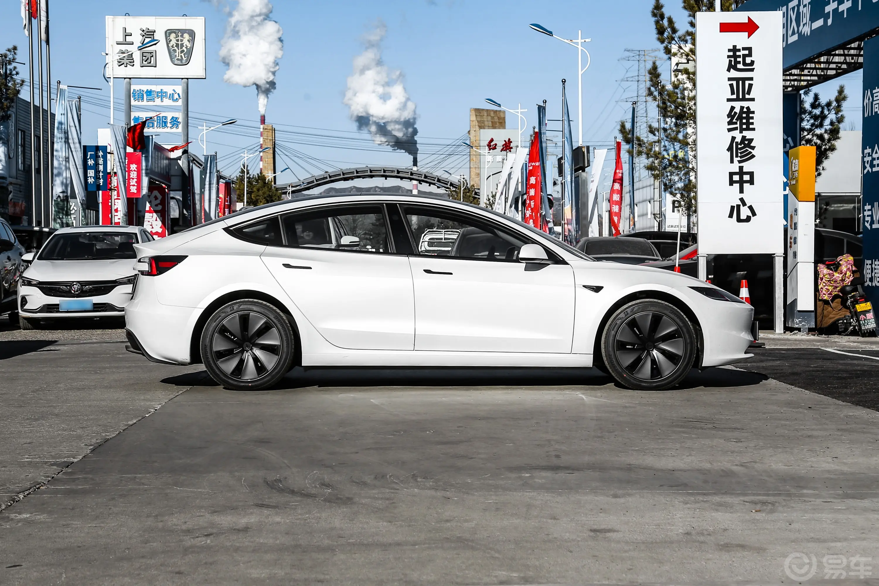 【Model 3改款 753km 长续航全轮驱动版正侧车头向右水平图片-汽车图片大全】-易车