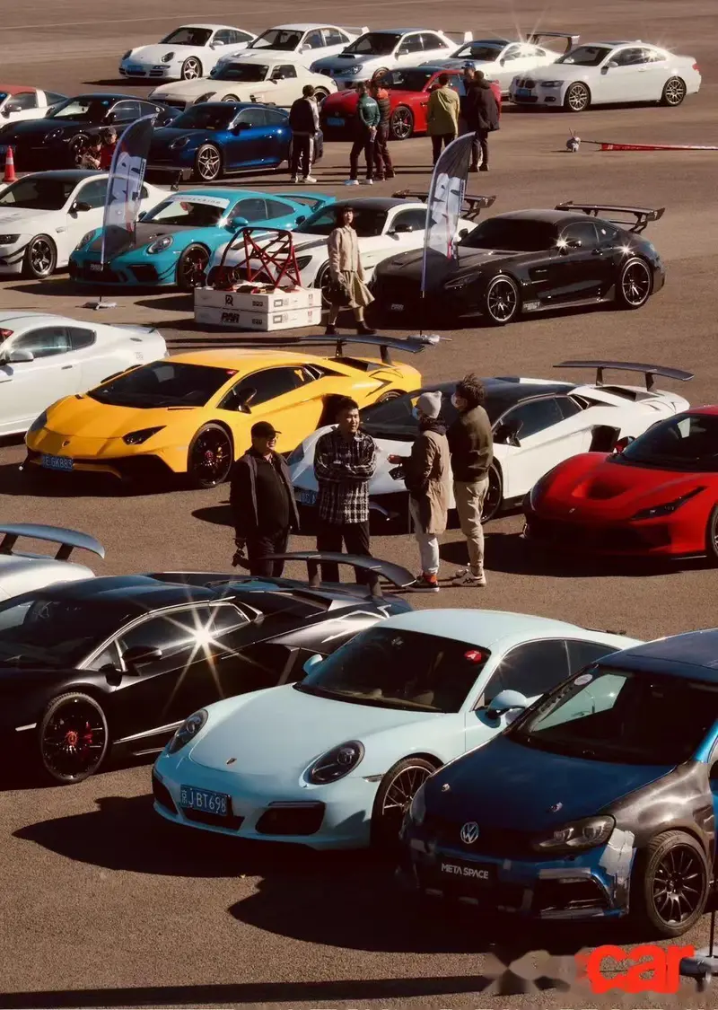 今天的活动 好久没见这么多车这么多人了