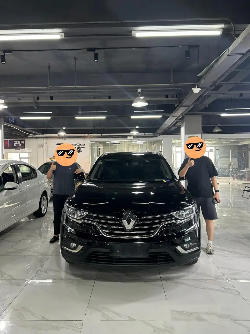 继续交车 雷诺科雷傲全款已售，满意交付！ 广州来的网友，趁着台风放假前来面基提车