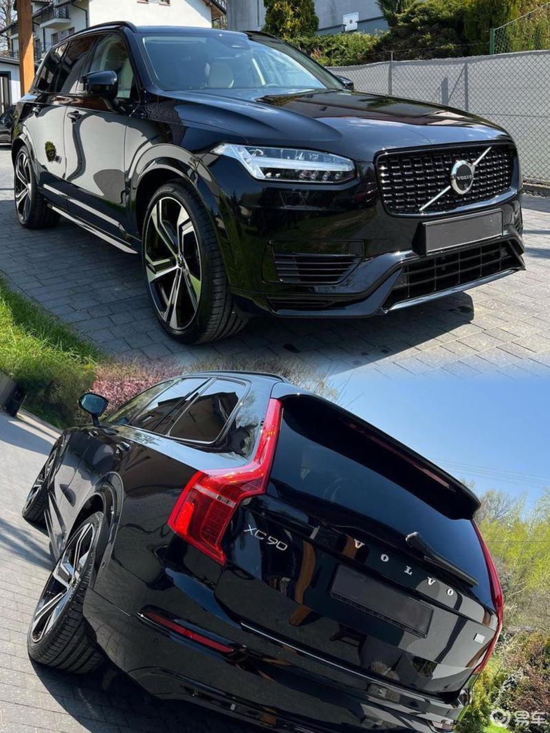 939393volvo xc90 将全黑车身的
