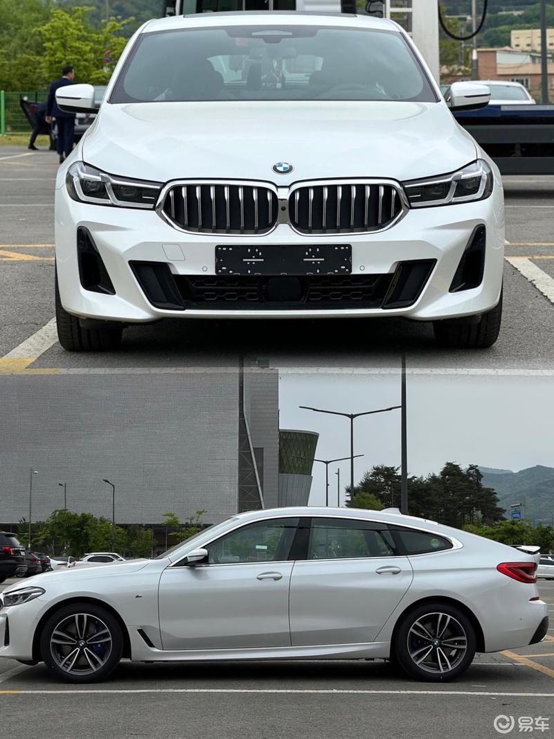 白色的gt展现出帅气的一面,来到一个大停_宝马6系gt社区_易车社区