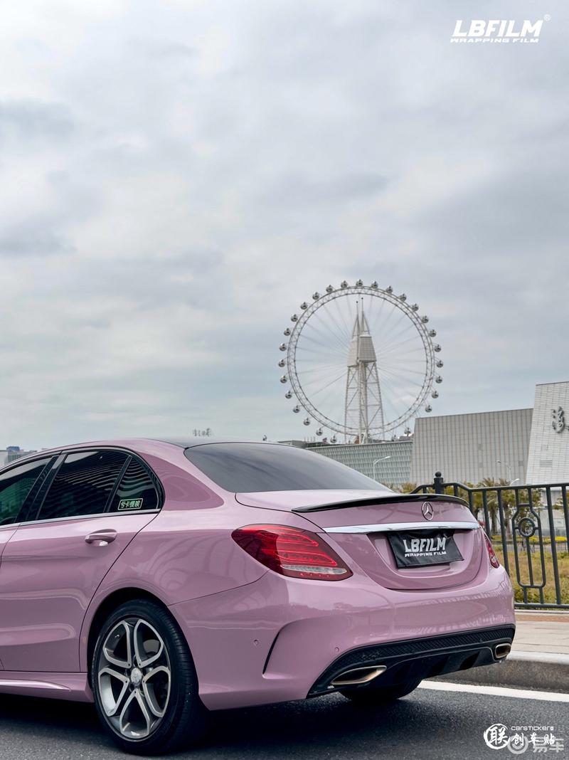 低饱和度的诱惑:奔驰c200改乌龙奶茶粉_奔驰c级社区_易车社区