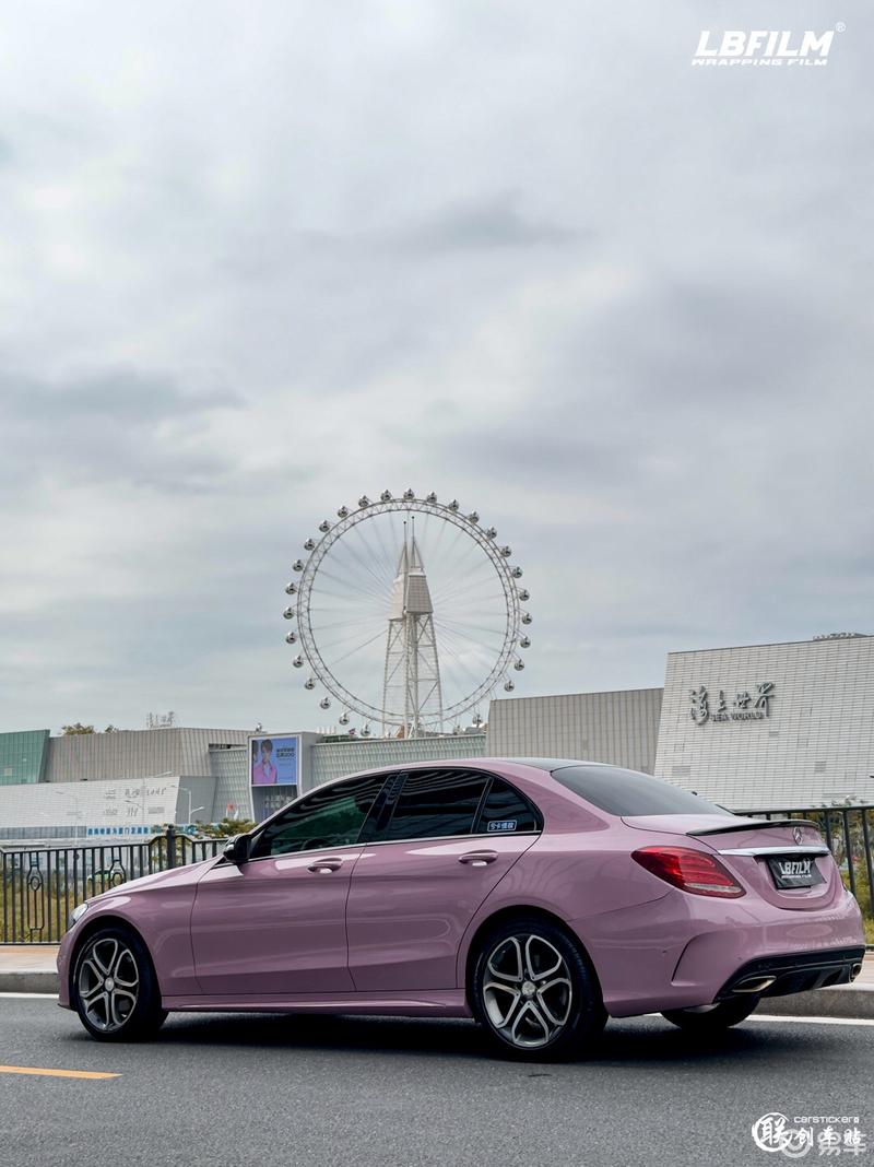 低饱和度的诱惑:奔驰c200改乌龙奶茶粉_奔驰c级社区_易车社区