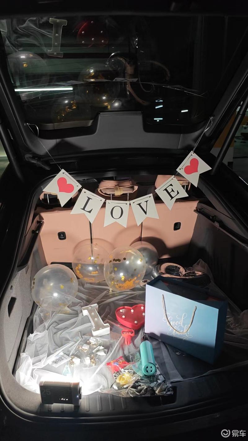 深蓝sl03车主的后备箱新春浪漫装饰记_深蓝sl03社区_易车社区