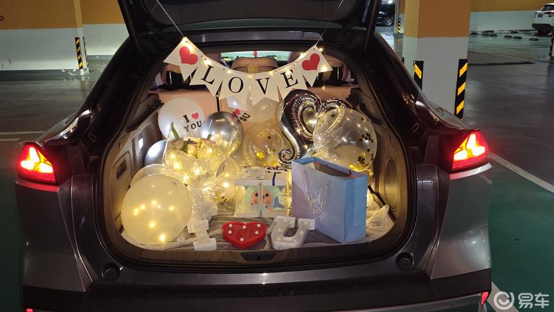 深蓝sl03车主的后备箱新春浪漫装饰记_深蓝sl03社区_易车社区