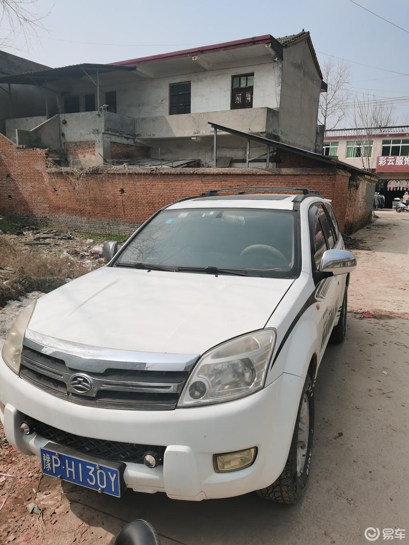 07款哈弗h3,汽油2.4分时四驱,去年