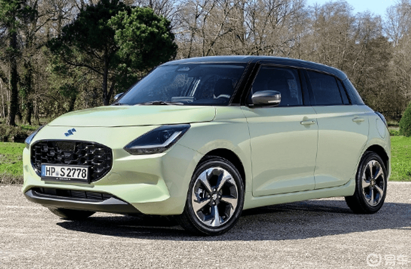 日前,全新铃木速翼特官图发布.外观方面