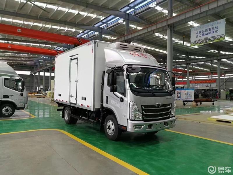 福田领航m5蓝牌冷藏车