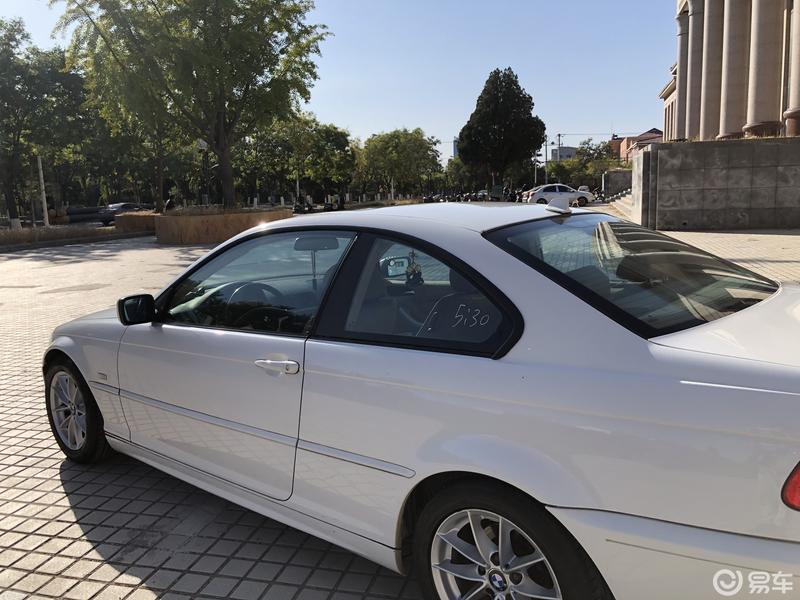 宝马双门e46ci白色硬顶只过一手的老车_宝马3系社区_易车社区