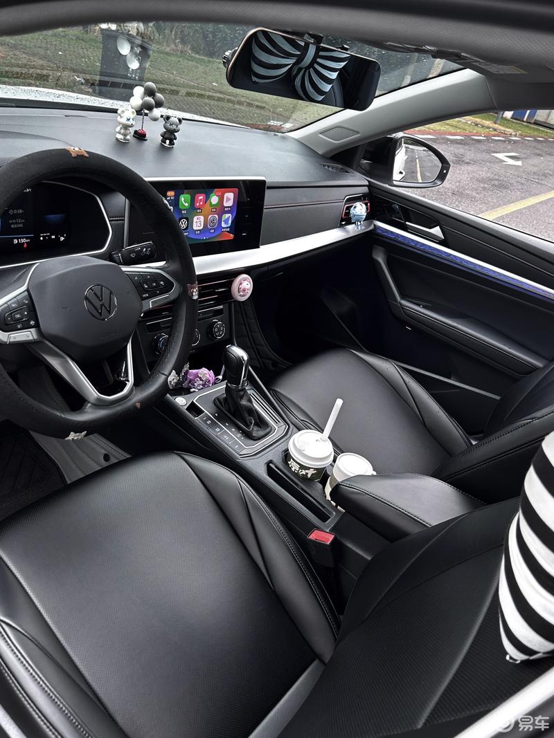 大众朗逸|黑色真的能激起驾驶的冲动!