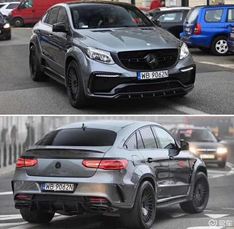 奔驰gle coupe改装topcar宽