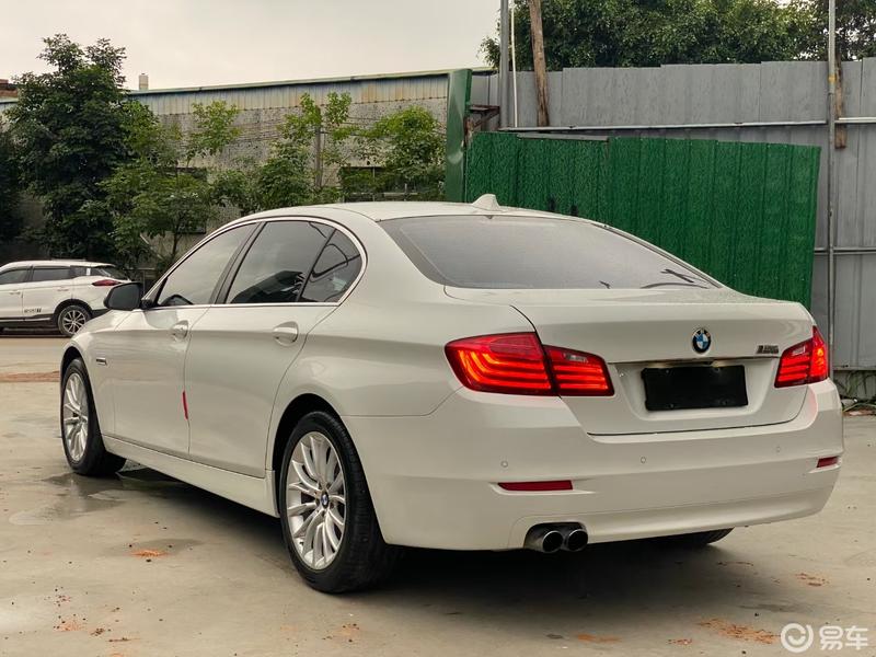 17款宝马520li典雅版,最美白色棕内