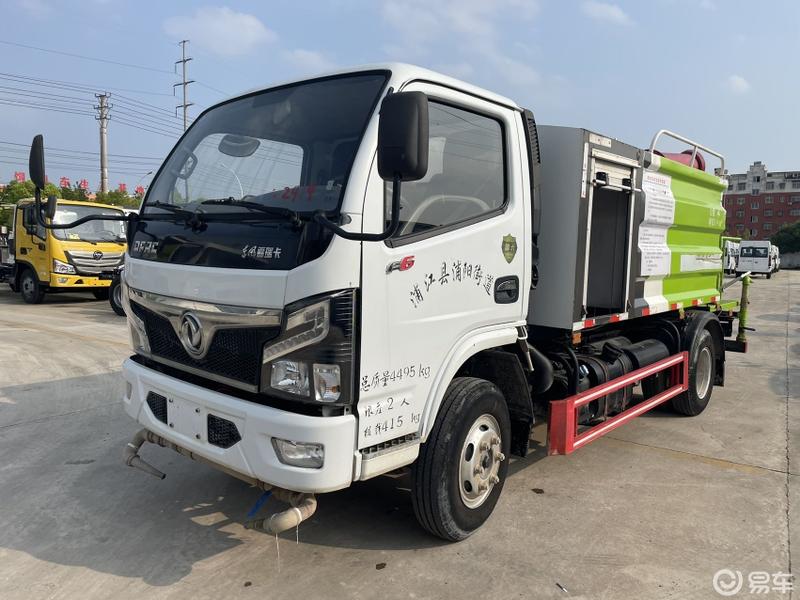 东风福瑞卡5方蓝牌洒水车_综合社区_易车社区