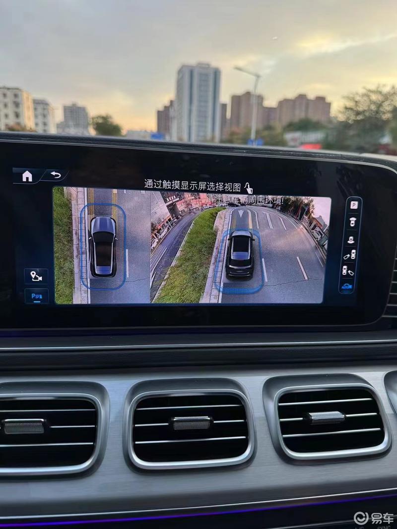 24款奔驰gle350升级原厂360全景