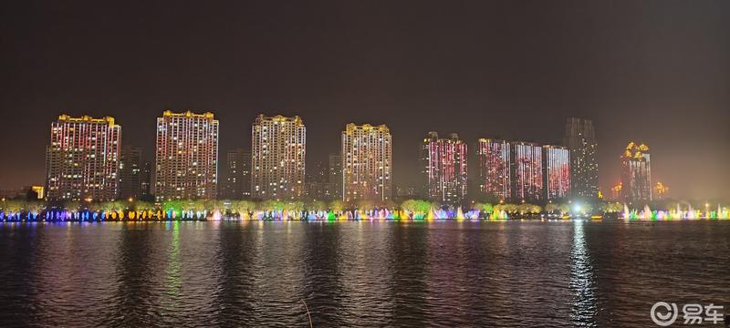 吉林市松花江夜景图片