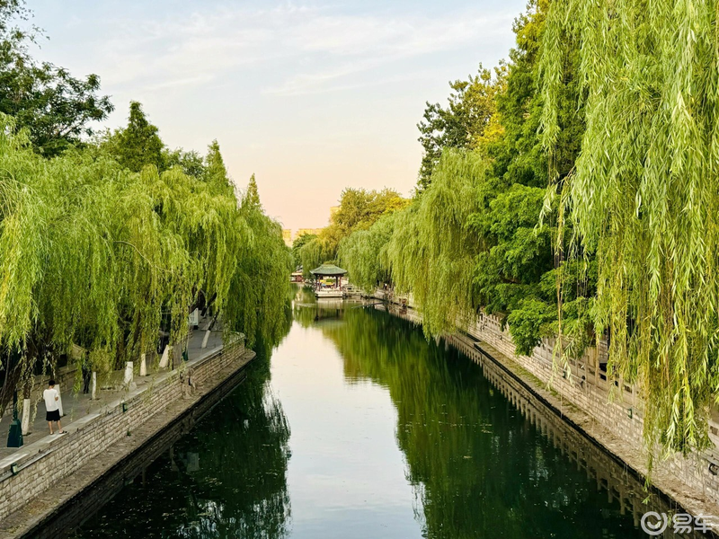 济南大明湖夏天图片