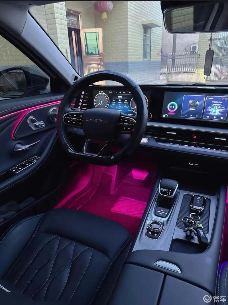 奇瑞艾瑞泽8,这内饰不错.#聊聊你的dr