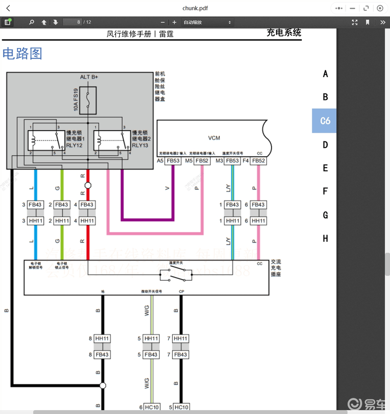 2024年东风风行及东风菱智维修手册