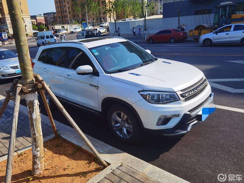 长安cs75自驾密云盘龙山长城风景区