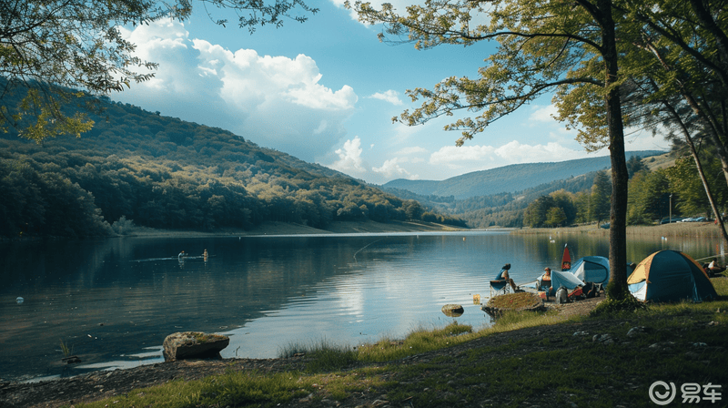 享受着湖风拂面的惬意时光_综合社区_易车社区