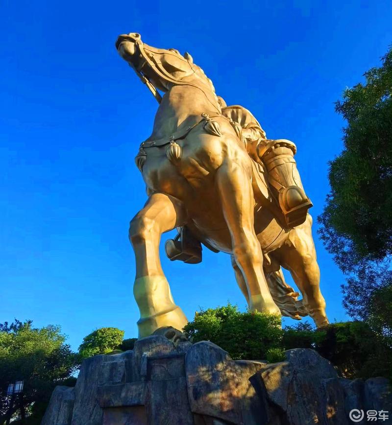 自驾游玩泉州大坪山郑成功公园.大众朗行