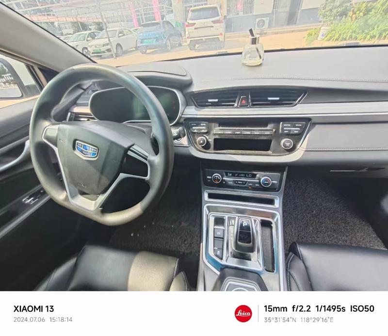 精品车况吉利帝豪45067俩面喷漆67实