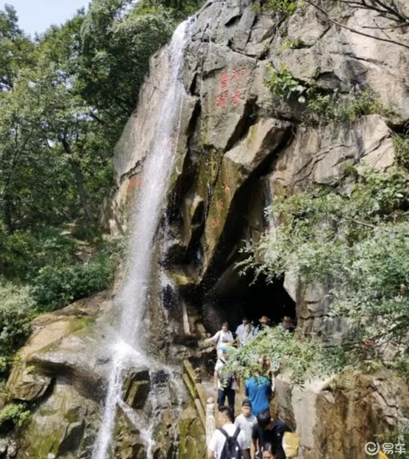 花果山水帘洞全景图片