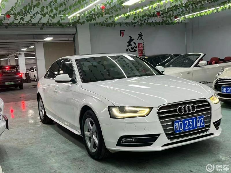 15年2月 奥迪a4l 一键启动  电动