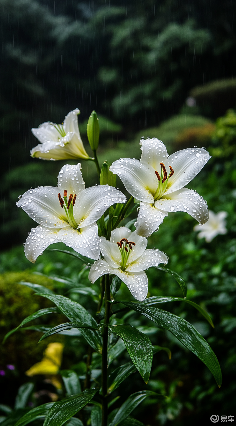 欣赏百合花美景