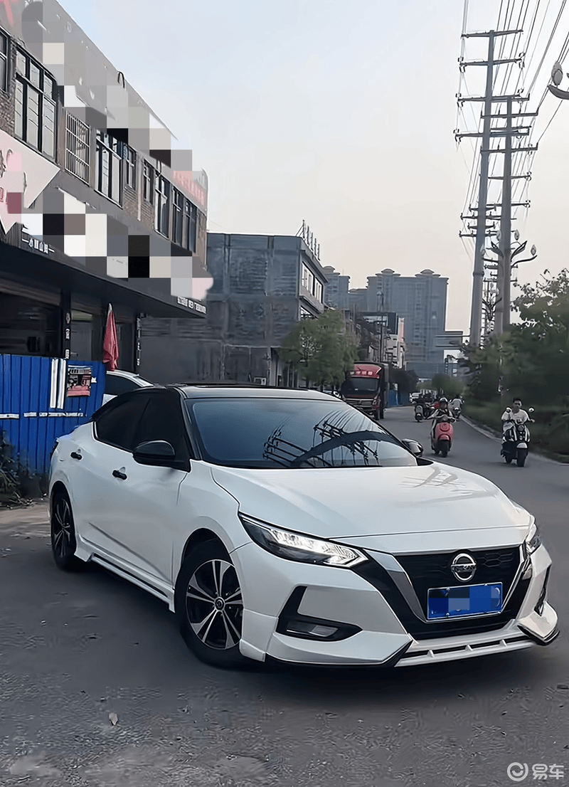 黑武士轩逸,城市出行的帅气搭子