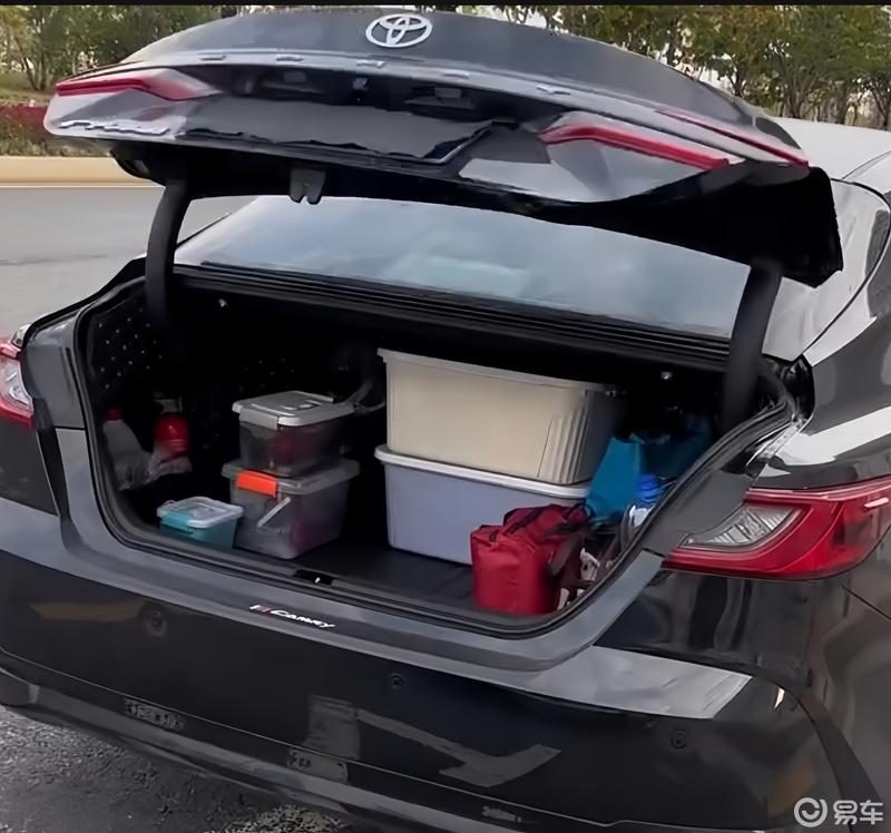 凯美瑞后备箱空间挑战