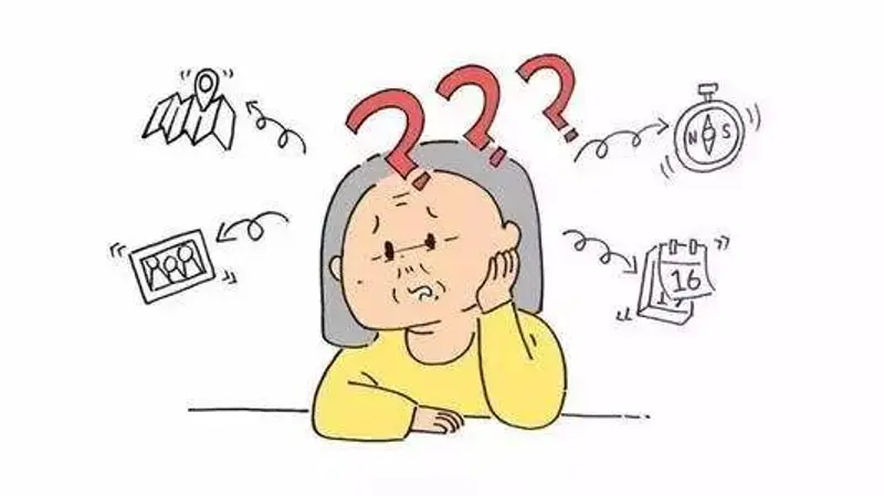 的主要表现为记忆障碍、失语、失认、视空间技能损害等，病因至今未明。