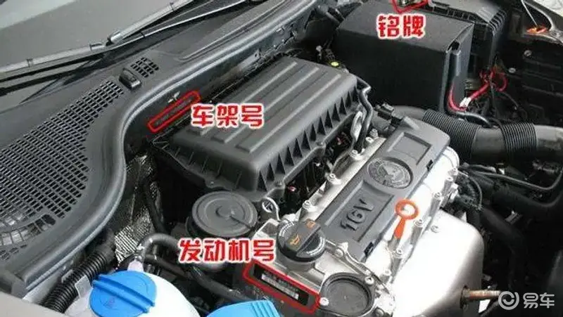 【车商收藏】车辆车架号和发动机号位置大全