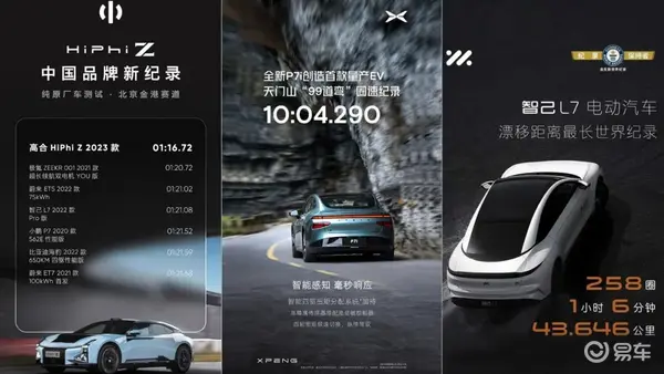 前有高合HiPhi Z刷新北京金港赛道中国品牌汽车纪录反而去强调-易车
