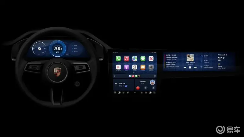 保时捷、阿斯顿马丁车型将率先搭载苹果新版 CarPlay，配有“个性主题”