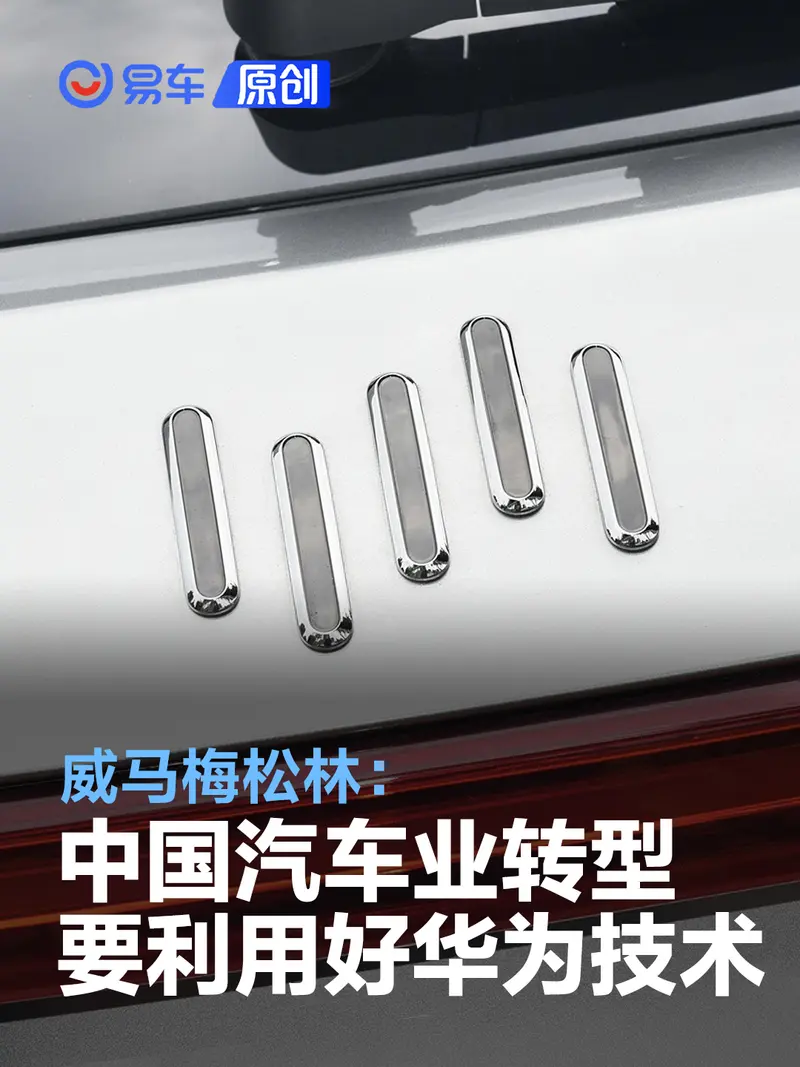 威马梅松林：不利用好华为技术是中国汽车业转型的重大失误