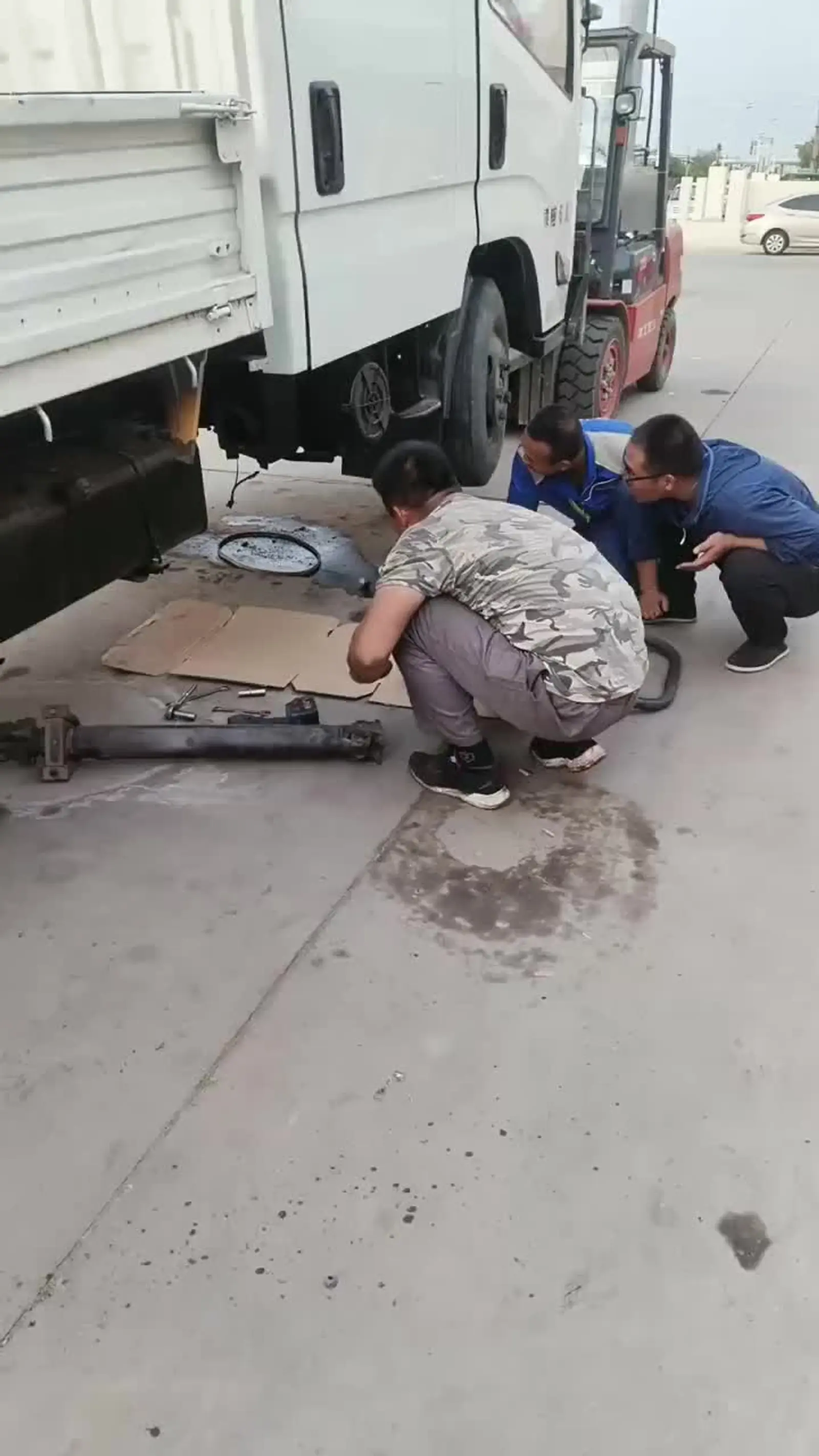 江铃凯运国五气刹修发动机