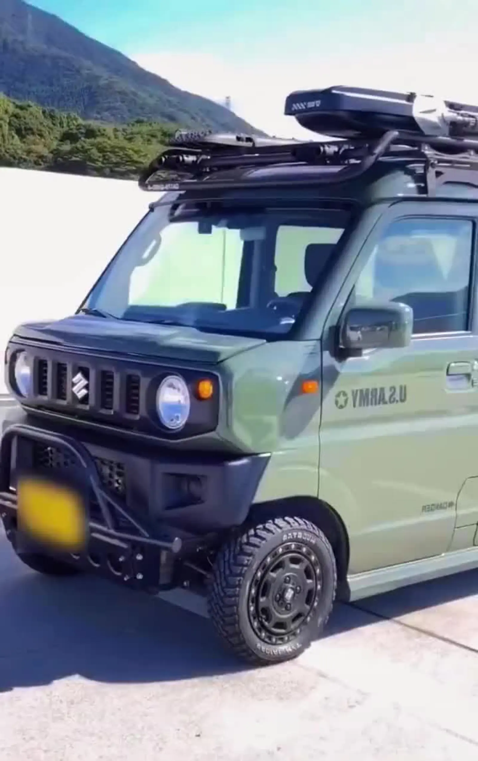 四驱面包露营车改装分享