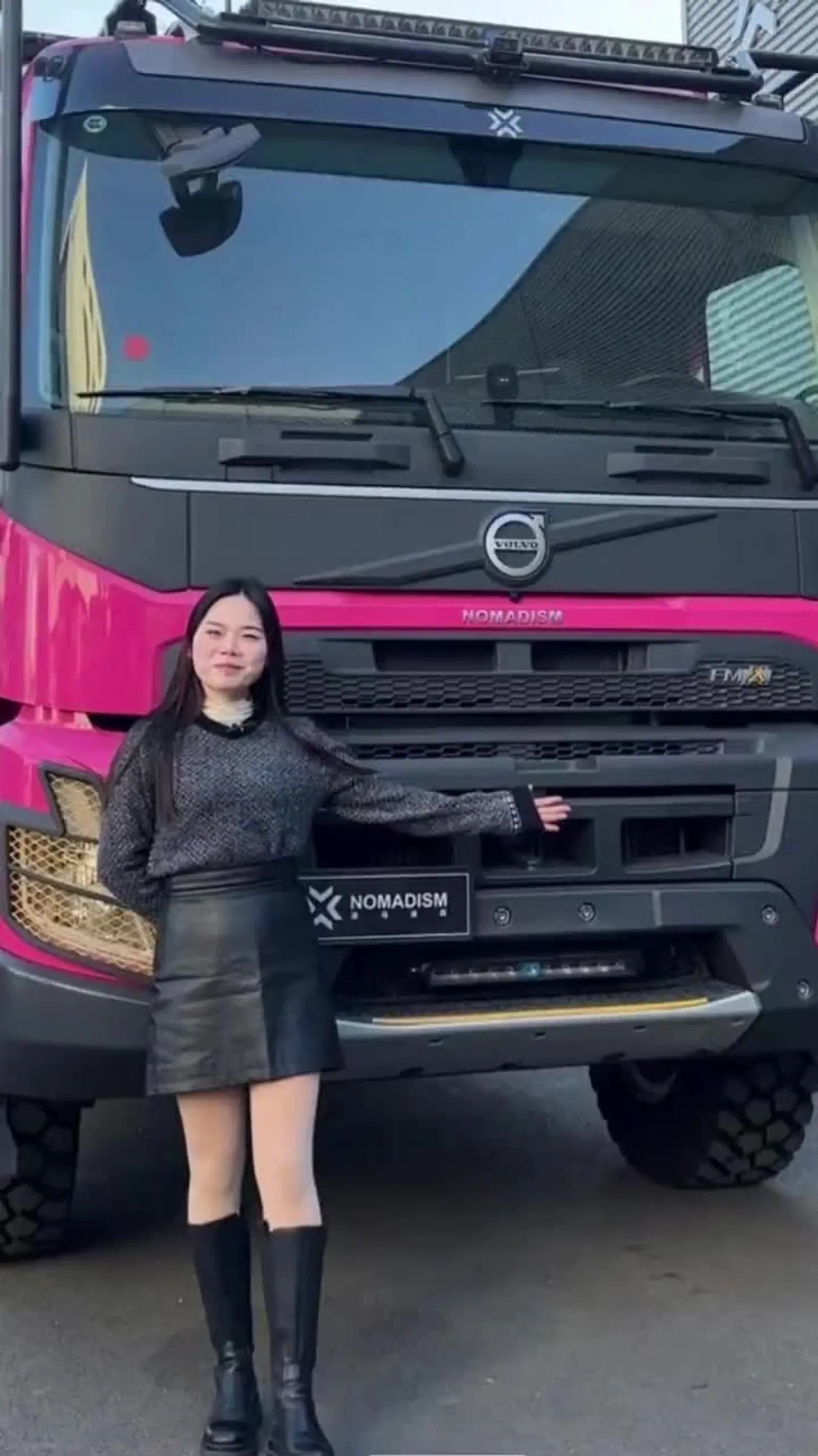 如果要推荐一款颜值超高的越野房车,这款基于沃尔沃底盘打造的诺马迪