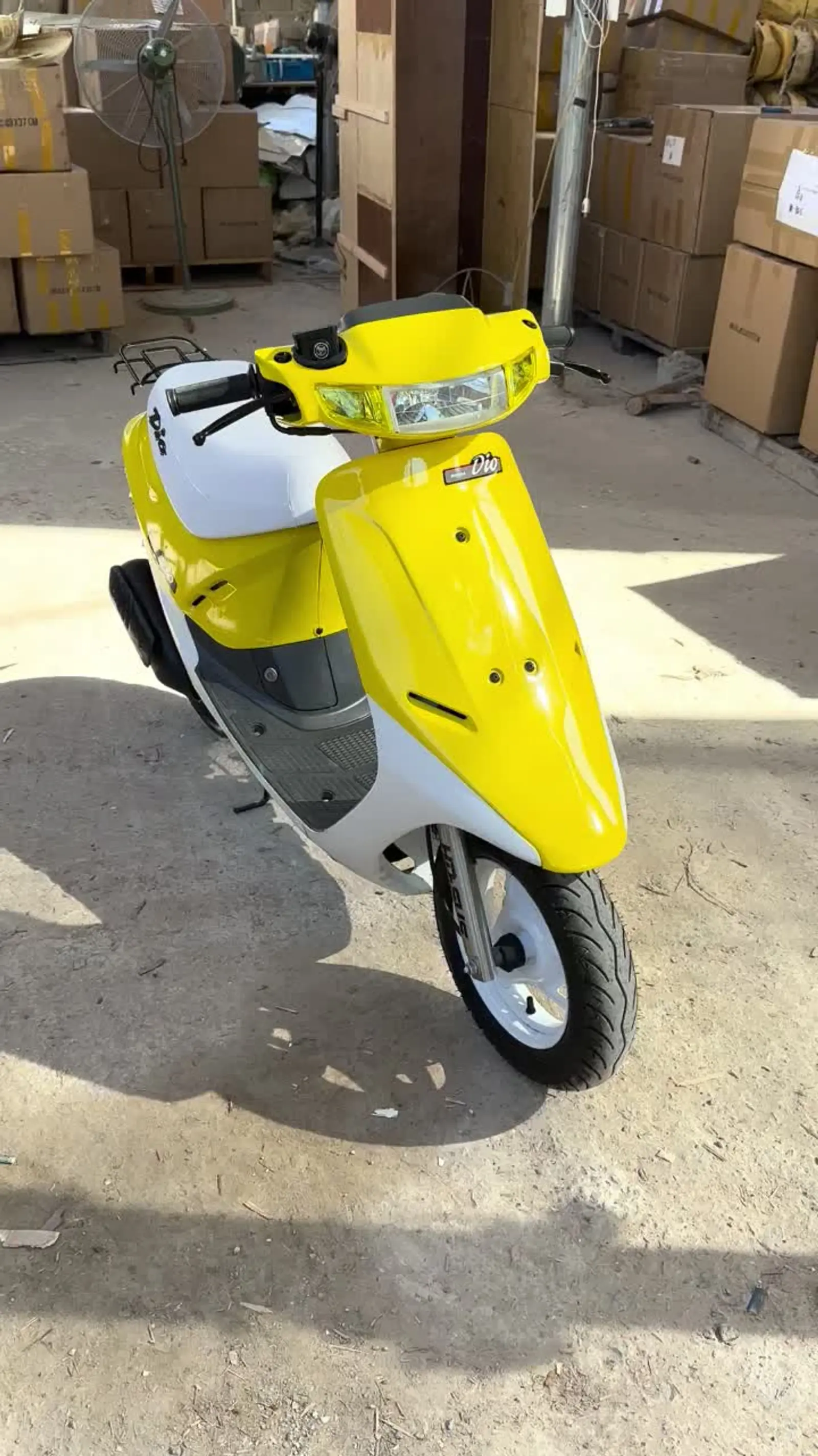 本田dio25期 dio18期二冲踏板车 复古摩托车_易车小视频