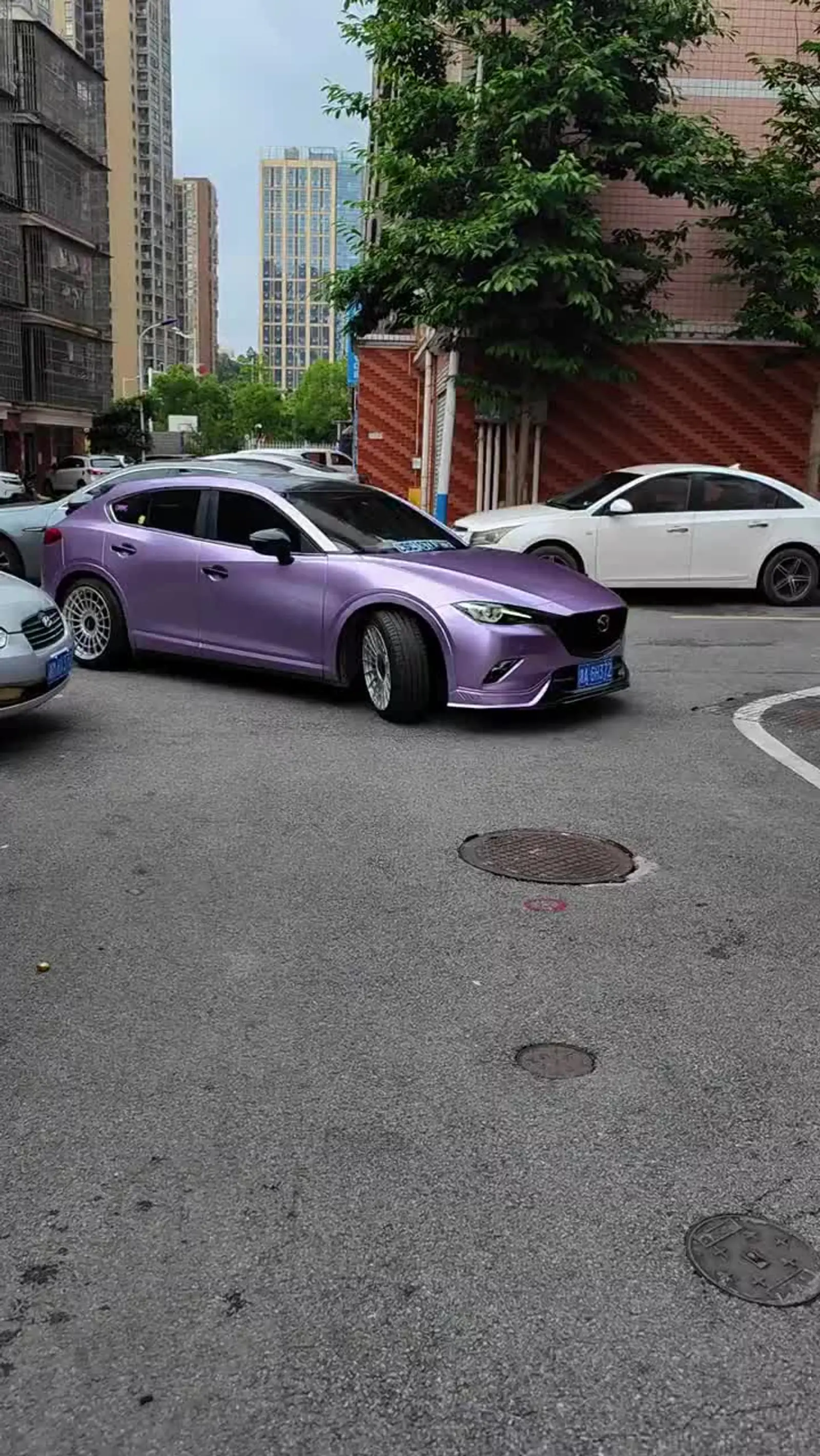 给长沙老铁升级的这台马自达cx4