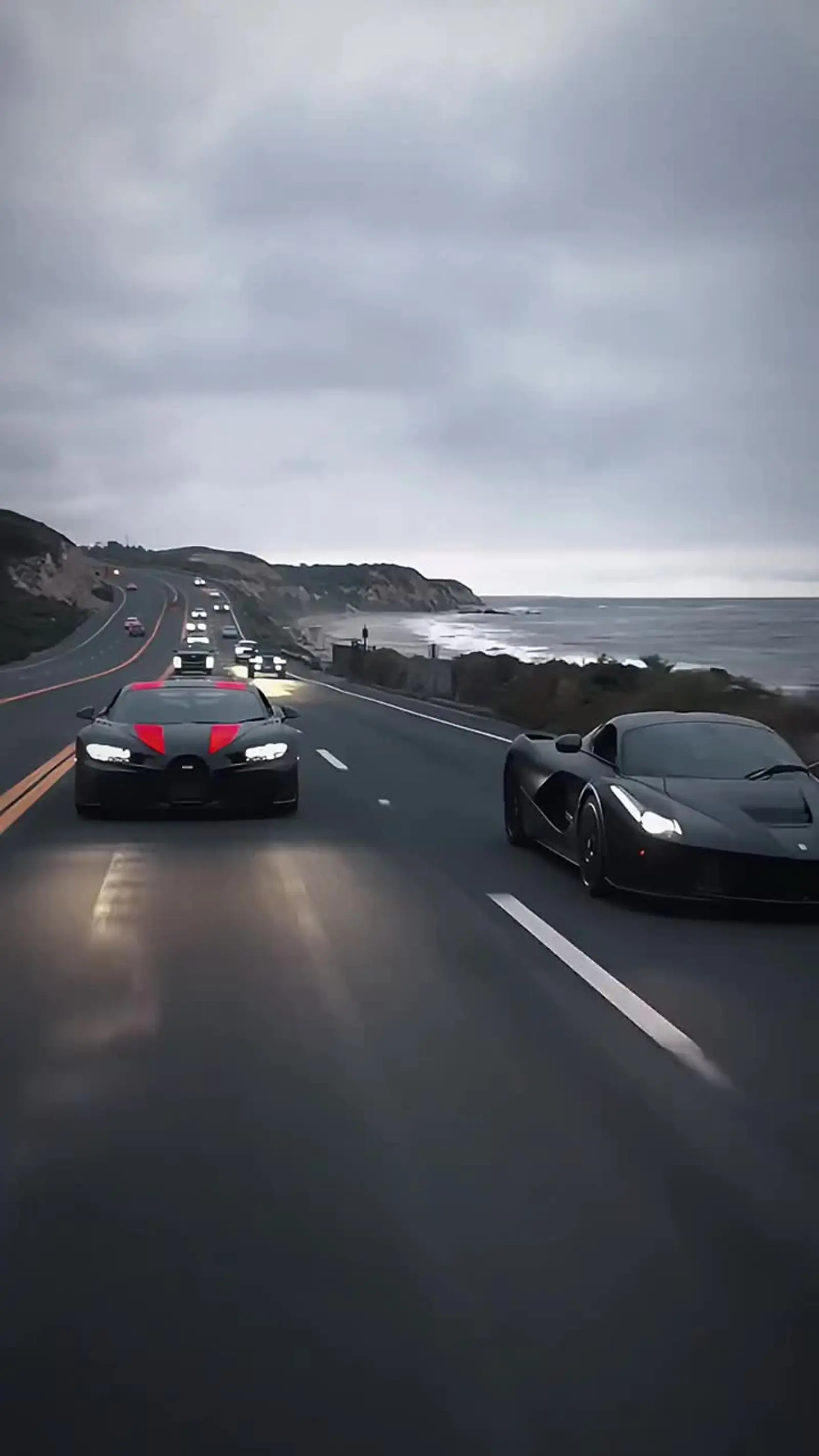 布加迪vs laferrari