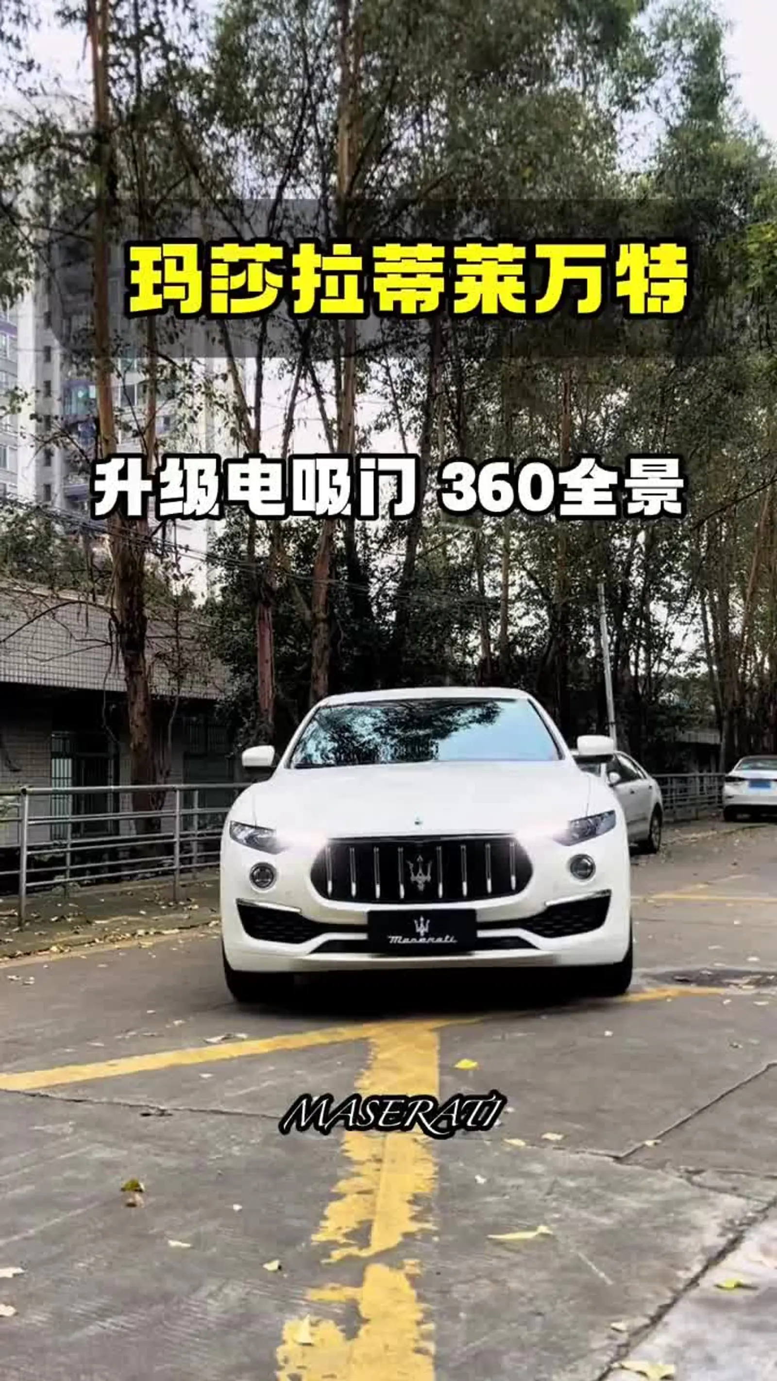 莱万特升级电吸门➕360全景_易车小视频