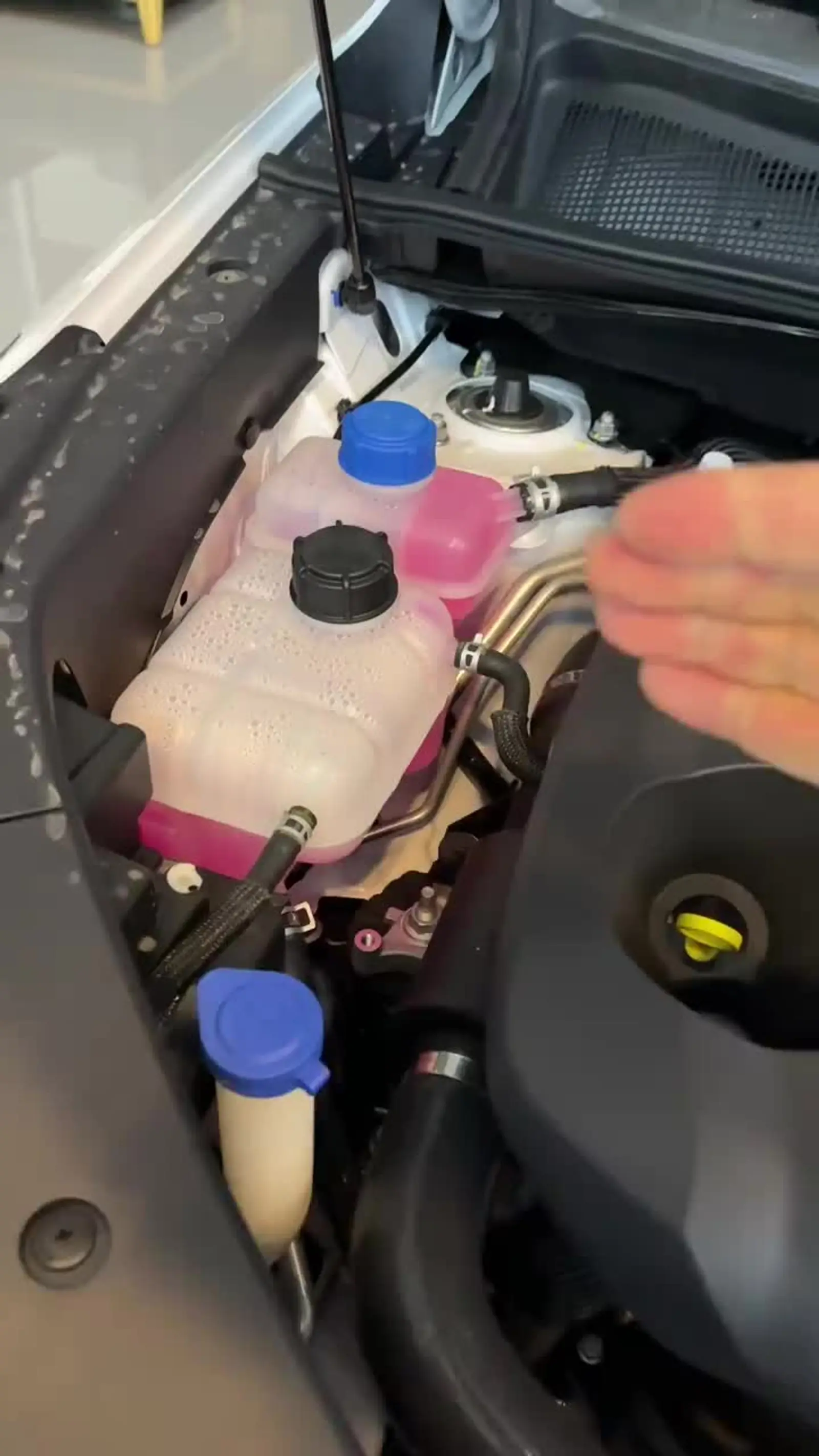 长安汽车两个冷却液,防冻液