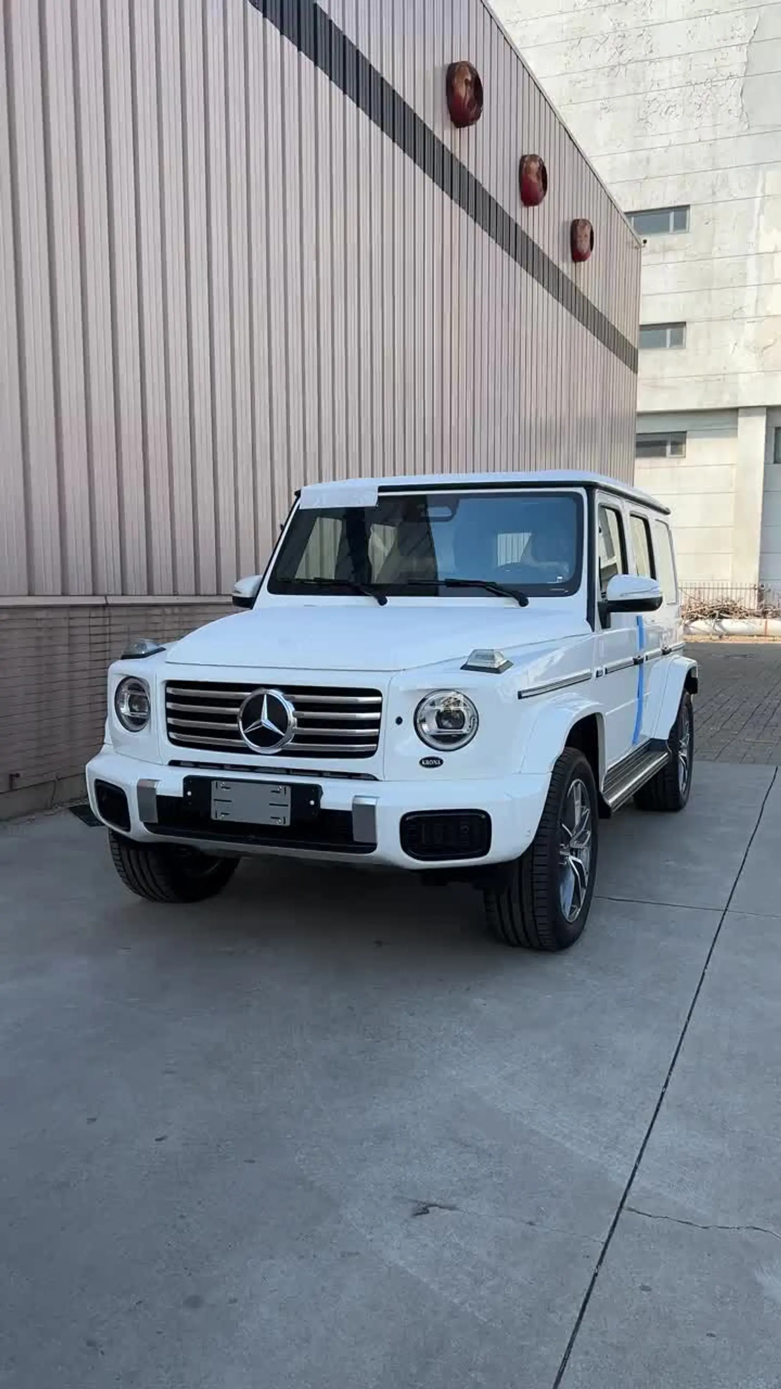 一公里5毛油耗的柴油奔驰大g白色喜欢吗